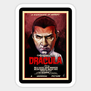 Dracula Sticker